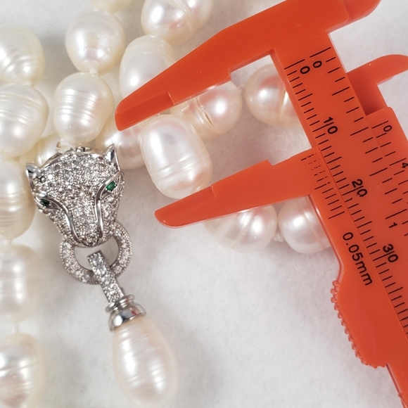 REAL - 11mm Pearl Necklace - Picture 6 of 6